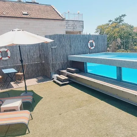 Private Swimming Pool ! דירת סטודיו קטנה עם בריכה פרטית Apartment Meqor Hayyim Exterior photo